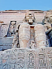 Rameses II at Abu Simbel
