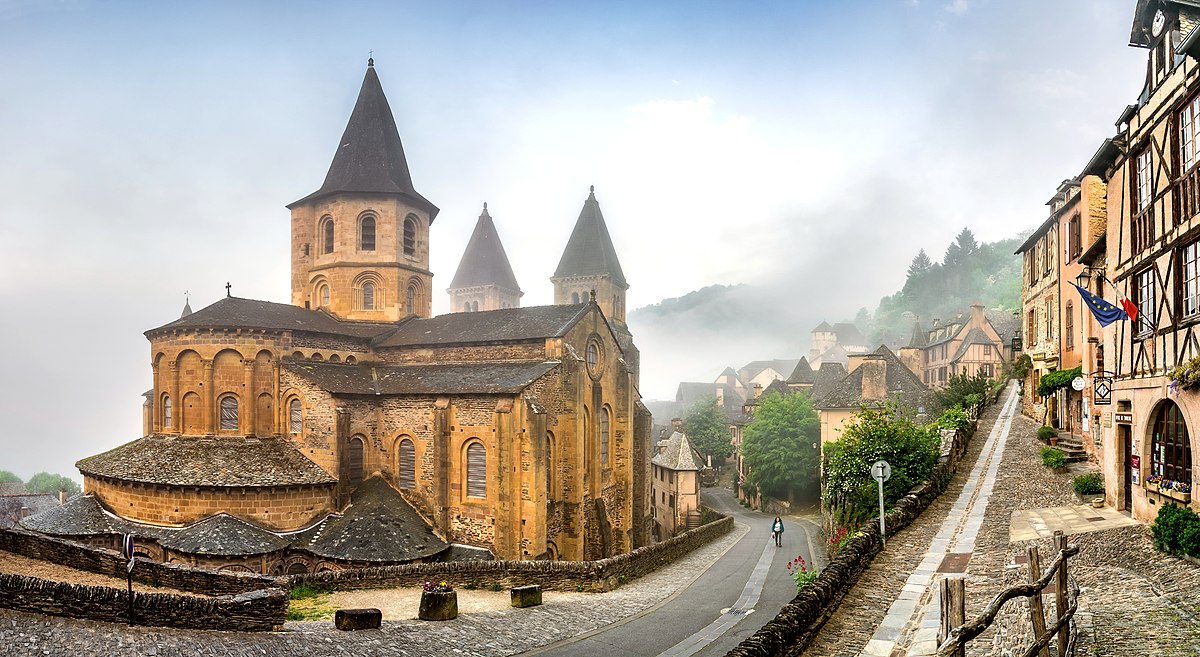 Iglesia abacial de Santa Fe de Conques (Francia)