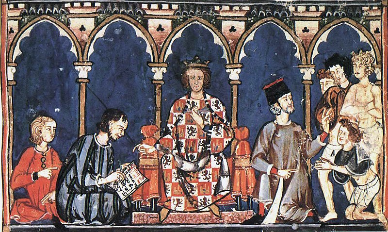 Libro de los juegos. Alfonso X y su corte