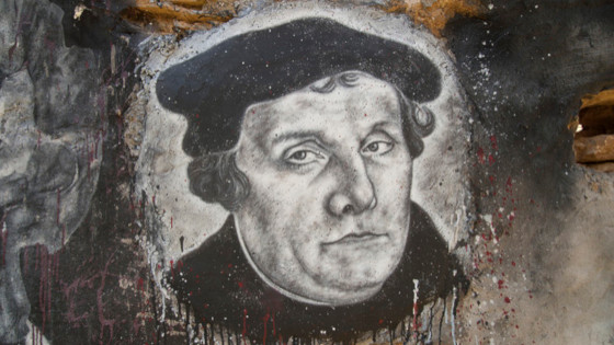 Grafiti Martín Lutero