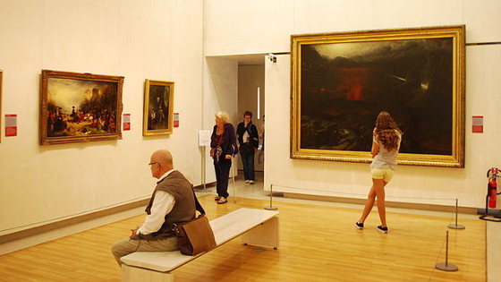 Vue de la National Gallery of Ireland, à Dublin