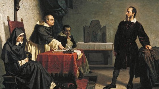 Galileo frente a la Inquisición romana