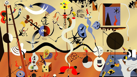 Cuadro de Miró