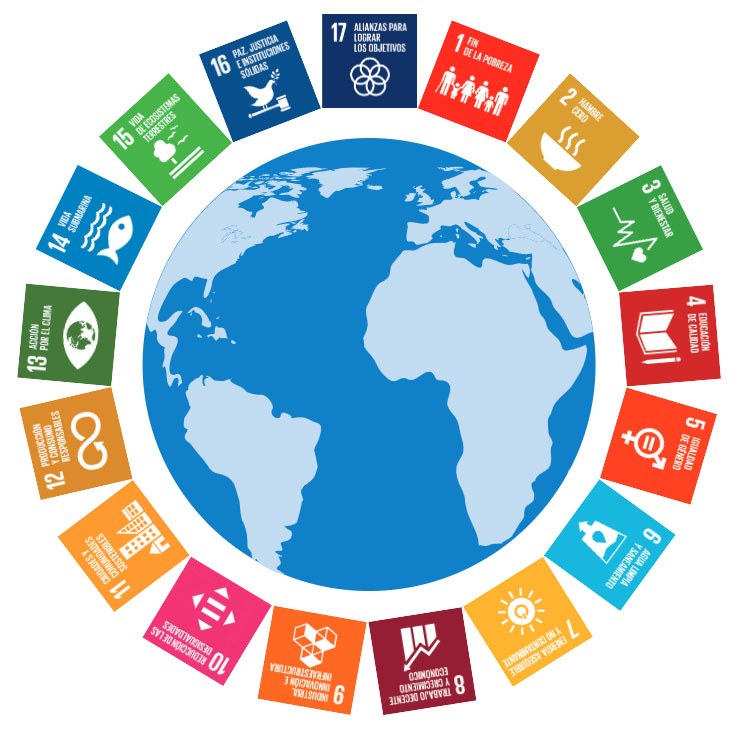 Los 17 Objetivos de desarrollo Sostenible de la Agenda 2030