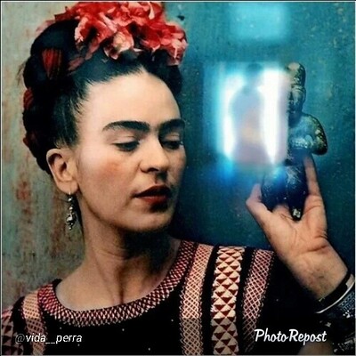 Composición con la pintora Frida Kahlo