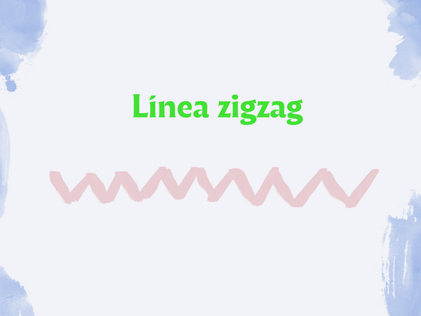 Línea zigzag